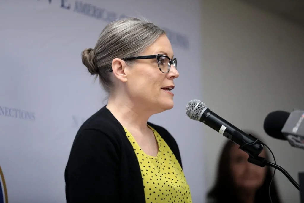 Katie Hobbs speaks